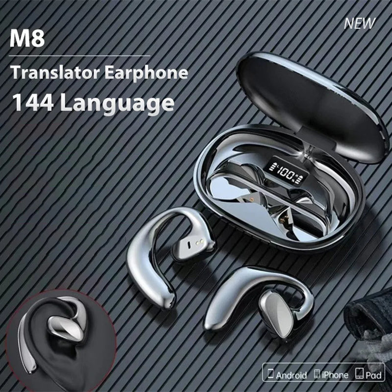 M9/M8 Language Translator Device 107 National Languages Intelligent Translator Real-time Voice Recording Text Translation Device