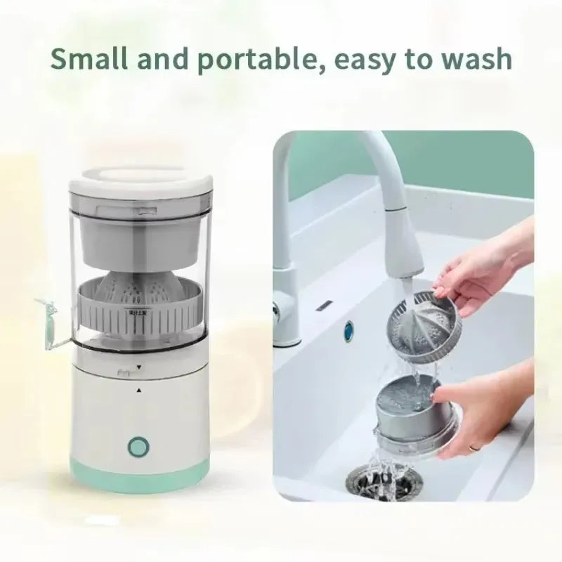 Household Use Small Fully Automatic Juicer Multifunctional Separation Of Residue And Juice Fruit Juice Blender Wireless Squeezer