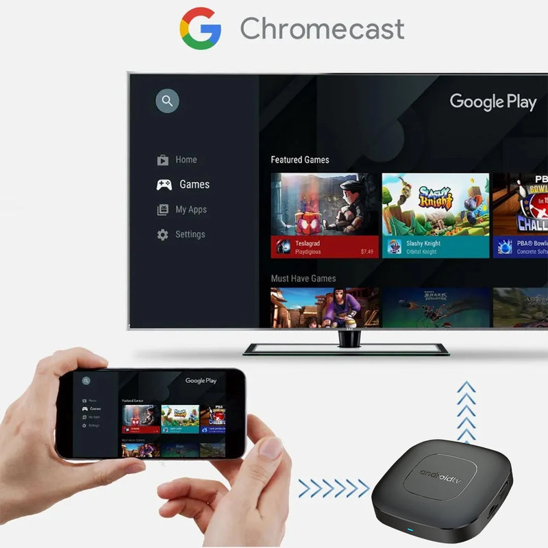 Global Version Mortal T1 Smart Streaming Media Player TV Box Bluetooth Google Assistant Android13 AllwinnerH313 2.4G&5G Wifi 4K