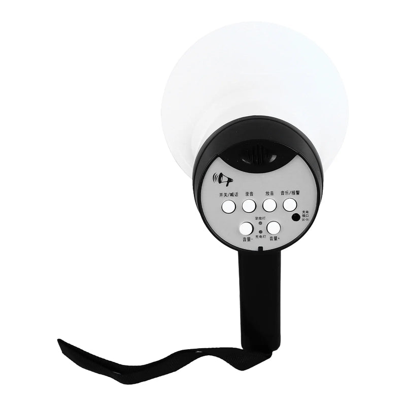 Handheld Megaphone  Rechargeable Support Recording Portable Bullhorn for Broadcasting Stall Handheld Megaphone Megaphone