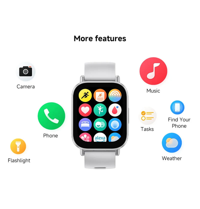 New Global Version Xiaomi Redmi Watch 5 Active Smartwatch 2" Display Bluetooth Phone Call 140+ Sport Mode 5ATM Waterproof