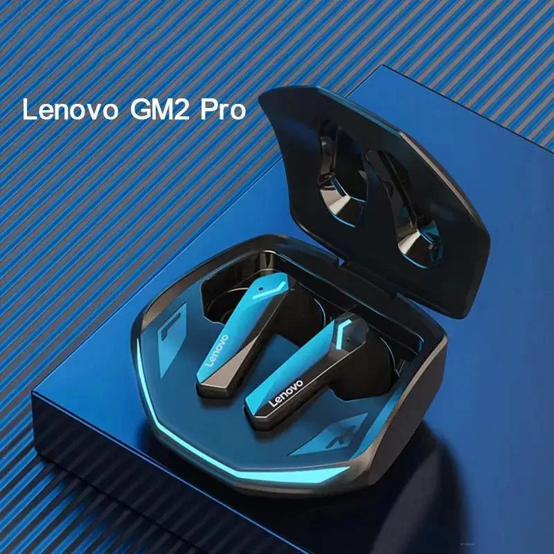 Lenovo GM2 Pro ireless Headphones Earphones Bluetooth Touch Control Noise Reduction Stereo Earbuds Headsets for Xiaomi Iphone