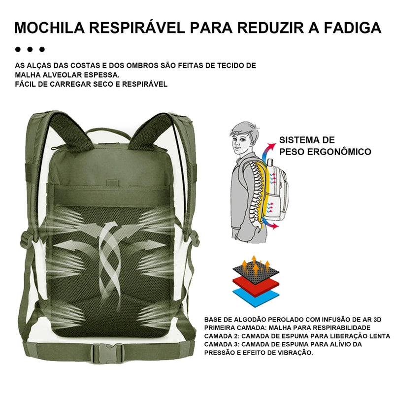 Mochila Militar Tática