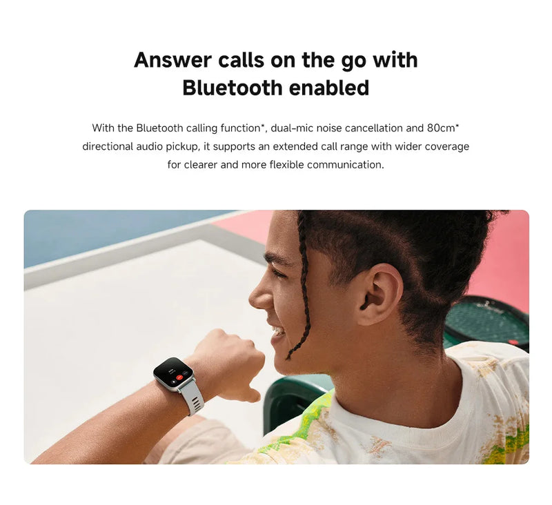 New Global Version Xiaomi Redmi Watch 5 Active Smartwatch 2" Display Bluetooth Phone Call 140+ Sport Mode 5ATM Waterproof